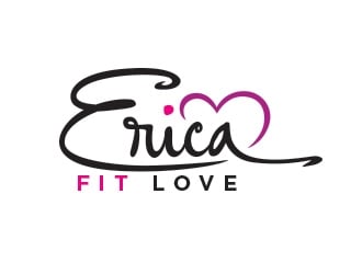 Erica Fit Love LLC logo design by dimas24