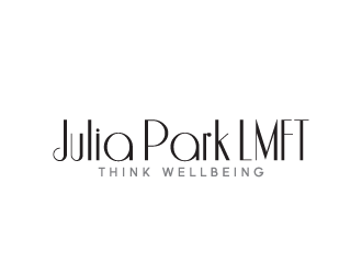 Julia Park LMFT logo design by bluespix