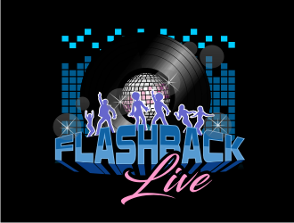 Flashback Live  logo design by coco