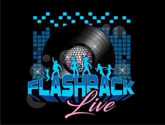 Flashback Live  logo design by coco