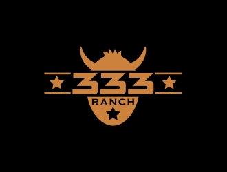 333 Ranch logo design by shernievz