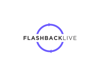 Flashback Live  logo design by BlessedArt