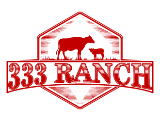 333 Ranch logo design by fastsev