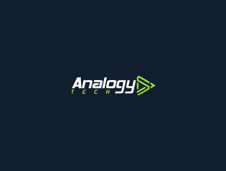 Analogy Tech logo design by menanagan