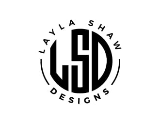 LSD -- Layla Shaw Designs logo design by akilis13