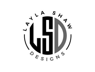 LSD -- Layla Shaw Designs logo design by akilis13