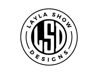 LSD -- Layla Shaw Designs logo design by akilis13