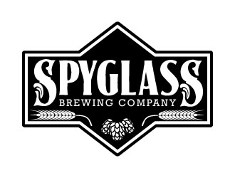 Spyglass Brewing Company logo design - 48hourslogo.com