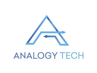 Analogy Tech logo design by Aldabu