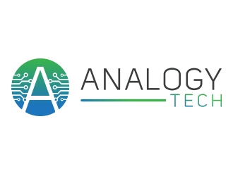 Analogy Tech logo design by fawadyk