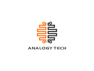 Analogy Tech logo design by SmartTaste