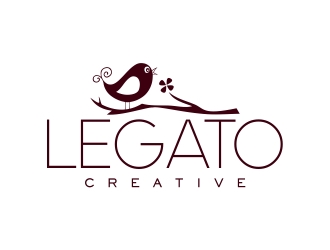 Legato Creative logo design by cikiyunn