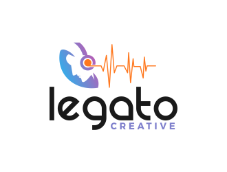 Legato Creative logo design by SmartTaste