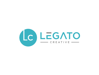 Legato Creative logo design by EkoBooM