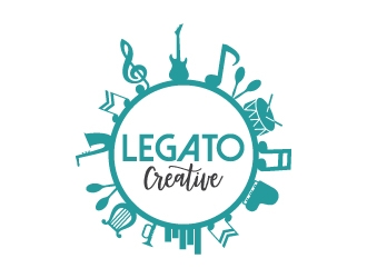 Legato Creative logo design by dchris