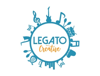 Legato Creative logo design by dchris