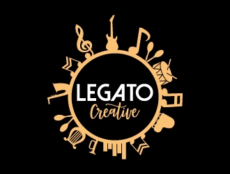 Legato Creative logo design by dchris