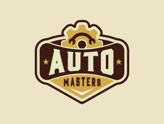 Auto Masters logo design by Dual