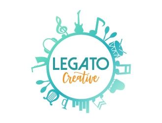 Legato Creative logo design by dchris