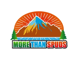 More Than Spuds logo design by samuraiXcreations