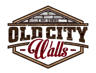 Old City Walls logo design by Godvibes