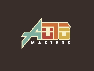 Auto Masters logo design by rokenrol