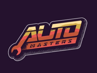 Auto Masters logo design by REDCROW