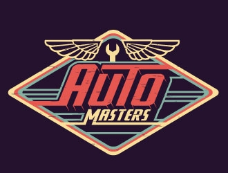 Auto Masters logo design by REDCROW