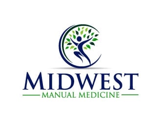 Midwest Manual Medicine logo design by pixalrahul