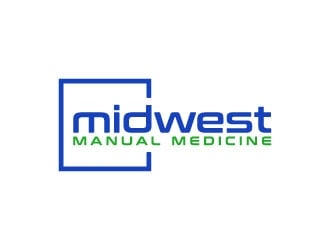 Midwest Manual Medicine logo design by pixalrahul