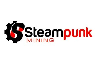 Steampunk Mining logo design by ruthracam