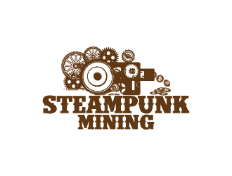 Steampunk Mining Logo Design 48hourslogo Com