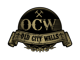 Old City Walls logo design by bosbejo