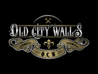 Old City Walls logo design by bosbejo