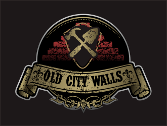 Old City Walls logo design by bosbejo