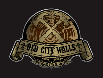 Old City Walls logo design by bosbejo