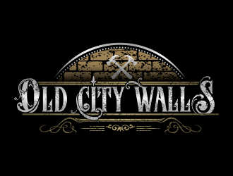 Old City Walls logo design by bosbejo