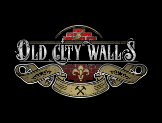 Old City Walls logo design by bosbejo