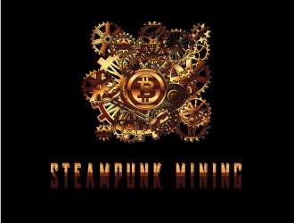 Steampunk Mining logo design by AYATA