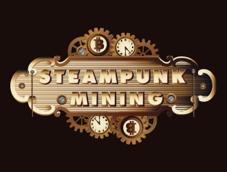 Steampunk Mining logo design by AYATA