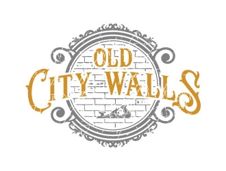 Old City Walls logo design by daywalker