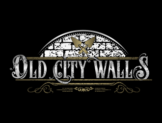 Old City Walls logo design by bosbejo