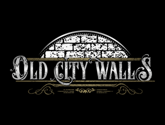 Old City Walls logo design by bosbejo