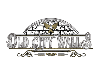 Old City Walls logo design by bosbejo