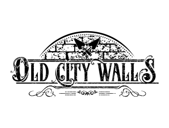 Old City Walls logo design by bosbejo