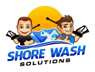 Shore Wash Solutions logo design by daywalker