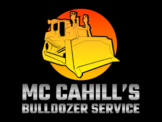 McCahill’s Bulldozer Service logo design by beejo