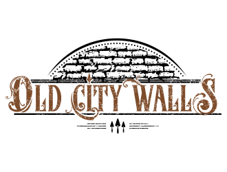 Old City Walls logo design by bosbejo