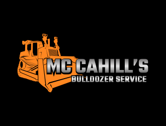 McCahill’s Bulldozer Service logo design by beejo