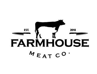 Farmhouse Meat Co. Logo Design - 48hourslogo